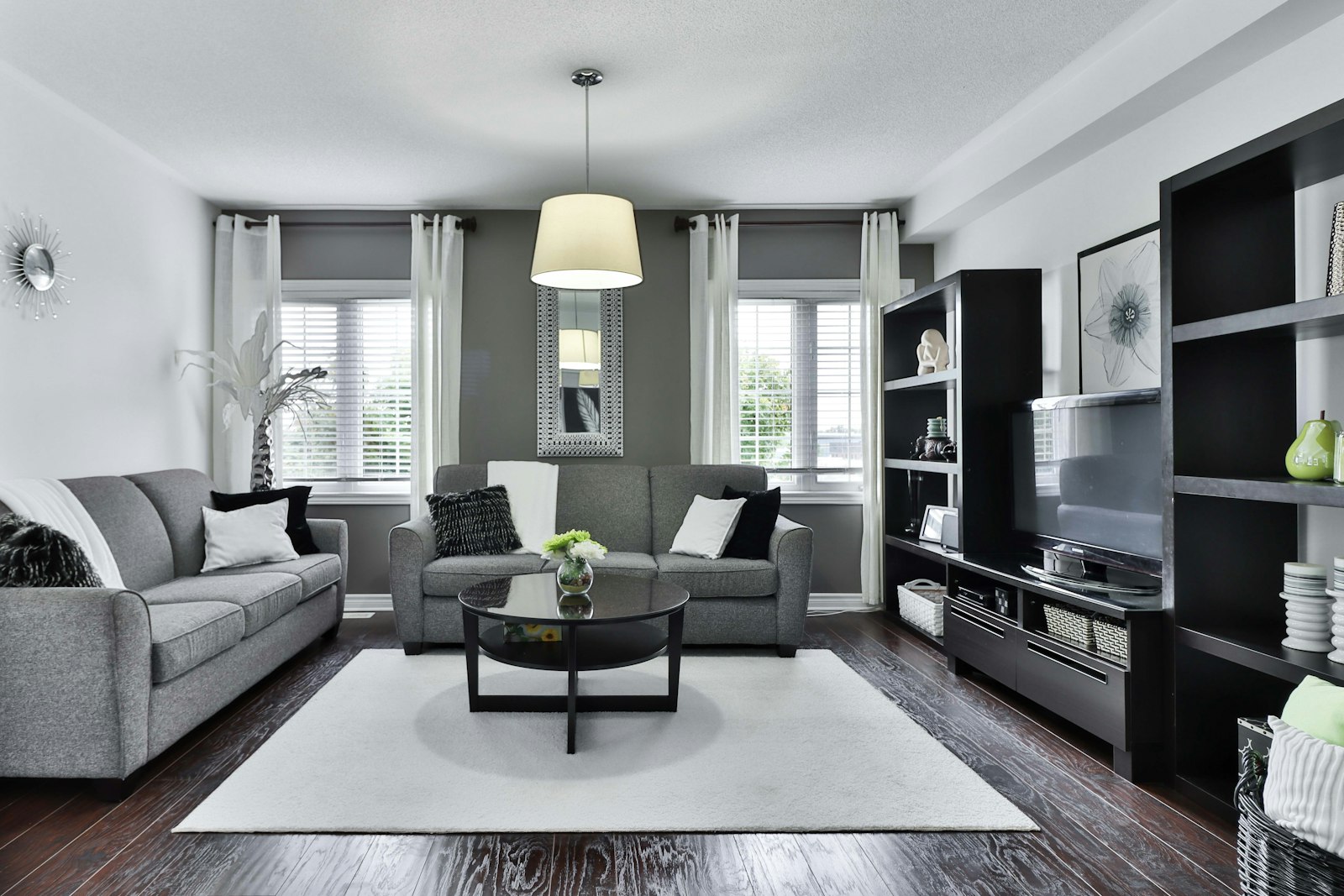 Open concept living room