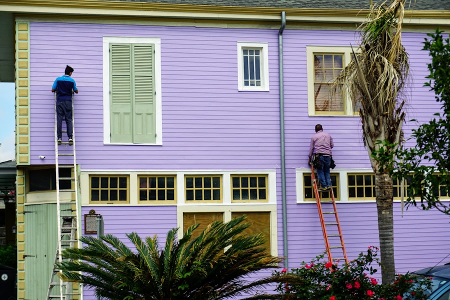 During construction